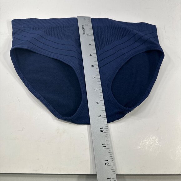 Daisy Fuentes Women's Size Medium Panty Brief Hi Cut Blue New Without Tags - Picture 5 of 6